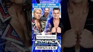 Miniature : SAMY ZAYN VA-T-IL FAIRE PERDRE LE TITRE A CODY CE SOIR a #SMACKDOWN #WWE #CODYRHODES