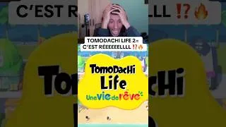 Miniature : MERCI NINTENDO🙏🙏😭😭 #nintendo #tomodachilife #Mii #react #shorts