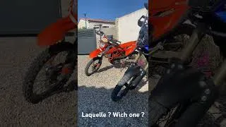 Miniature : KTM 690 enduro VS Yamaha Tenere 700 ??? #Ktm #yamahaT7 #tenere700