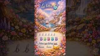 Miniature : Apprenons à Lire et à Écrire la lettre B#apprendreàlire #apprendreàécrire #lettreB