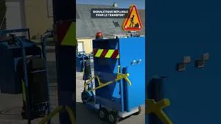 Miniature : Transporteur électrique 5R, signalétique de chantier repliable — Roll and Go