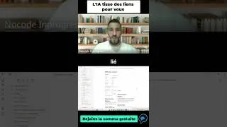 Miniature : Ton vault Obsidian connecté à l'IA : automatise tes idées #shorts