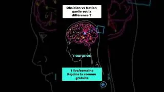 Miniature : Obsidian : le cerveau de tes notes #shorts