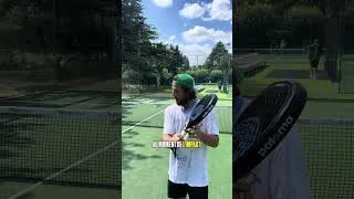 Miniature : Coude plié à la prépa et on me découpe tout ça ! #padel
