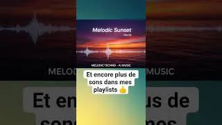 Miniature : Melodic Sunset - AI Music - RomS #music #chill #song #newmusic #ai