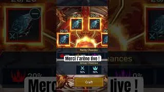 Miniature : La belle relique qui tombe ! #raidshadowlegends