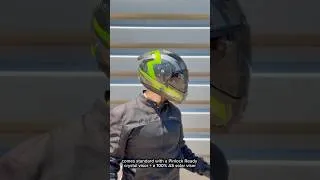 Miniature : Casque ROOF RO200 S CARBON. Coloris : Suzuka Vert / Métal brillant