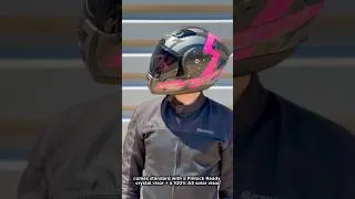 Miniature : Casque ROOF RO200 S CARBON. Coloris : Suzuka Rose / Métal brillant