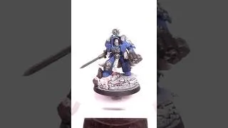 Miniature : Captain Terminator Ultramarines  🖌️  #warhammer #warhammer40k #miniature #miniaturepainting