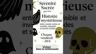 Miniature : Vous pouvez voter dans la communauté,posté il y a 3 jours #mystique #paranormal #podcast #mediumnité