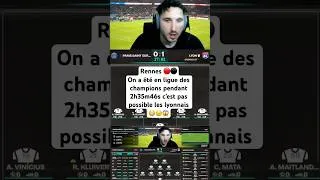 Miniature : Pas maintenant le psg, mais bien joué Lyon 👏 #endirect #ligue1 #football #foot #psg #ol #psgol