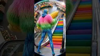 Miniature : Popping Escalator #funnyart #alternative #aitrend