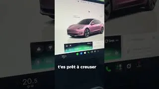 Miniature : Ma voiture supporte mal la canicule je crois #tesla #ia #complot