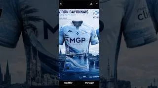 Miniature : Aviron Bayonnais : leur futur maillot  ? #avironbayonnais #francerugby #top14rugby