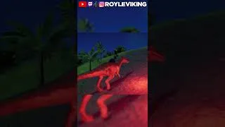 Miniature : Volcano Eruption in Jurassic World Evolution 2 #shorts