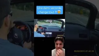 Miniature : Une demi seconde change tout ?! 🤯 Retard au contre-braquage 🏎️ ￼ #automobile #pilotage
