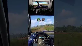 Miniature : Comment j'ai pu revenir sur les roues après un tonneau pareil ?#rally #simracing #automobile #crash