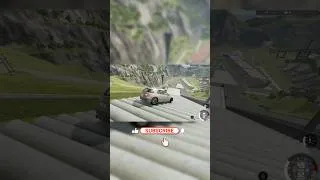 Miniature : Je jette une voiture dans des escaliers ça finit en crash