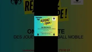 Miniature : On est hâte de vous accueillir dans la team.L’aventure vous attend #efootballmobile #efootball #jeux