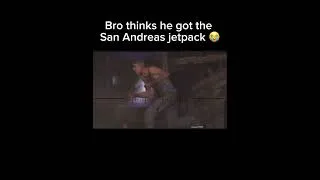 Miniature : Bro thinks he got the San Andreas jetpack 😭