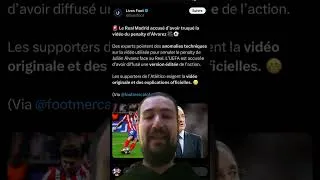 Miniature : LE RÉAL ACCUSÉ D’AVOIR TRUQUÉ LE MATCH CONTRE L’ATLETICO