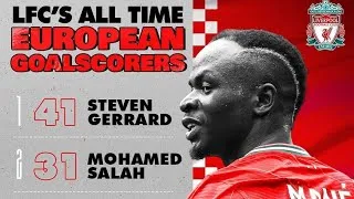 Miniature : Sadio Mane in the top 3 of Liverpool's top scorers in the Champions League behind Gerard and Salah