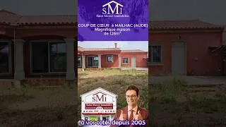 Miniature : 🚨wow Villa 📐126 m² à Mailhac 🌳828m² de terrain 2 garages C est à voir 📞Eric Saint Marcel Immobilier