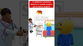 Miniature : La médecine consiste à distraire le malade pendant que la nature le guérit (Voltaire) #proverbe