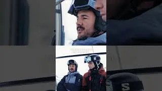 Miniature : Luke Tarrant gets back on skis for the first time with para athlete Bernt Marius Rørstad