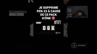 Miniature : JE SUPPRIME FIFA 23 À CAUSE DE CA... 🤬 #fifa23 #shorts #viral #packopening