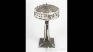 Miniature : René Lalique ‐ Lampe Peacock