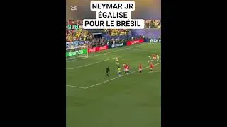 Miniature : égalisation du Brésil par Neymar junior #football