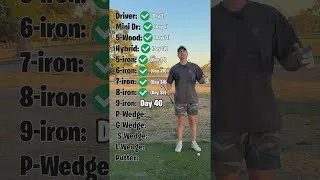 Miniature : Joue au golf avec seulement mon fer 9 ? (Jour 40 ⛳️)