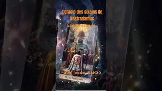 Miniature : 🔮l'Oracle des sixains de Nostradamus #esensmana #samtarologie #predictions