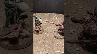 Miniature : WARHAMMER 40,000 - Prophète Eldar VS Lucius l'Éternel