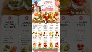 Miniature : 5 verrines healthy apéro #verrine #apero #healthy