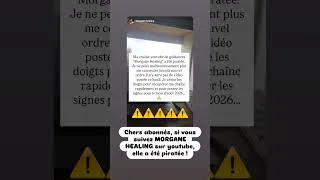 Miniature : Morgane Healing a été piratée ! ⚠️