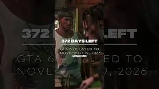 Miniature : 372 days left till gta6 comes out! #gta6 #grandtheftauto #countdown #gta6trailer2 #gtaviral
