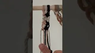Miniature : Tuto macramé : motif diamant tribal | Tribal Diamond Macrame Tutorial