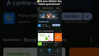 Miniature : Application de Génération des vidéos IA gratuitement  😱 #video  #ai #android #smartphone