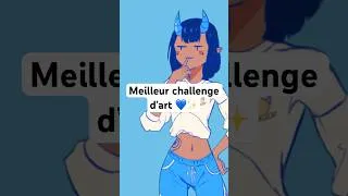 Miniature : Un challenge tiktok incroyable ! #art #artchallenge #animation