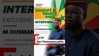 Miniature : SONKO FACE À #Rfi & #FRANCE 24 : ce qu’il faut vraiment comprendre Loi sur l'homosexualité