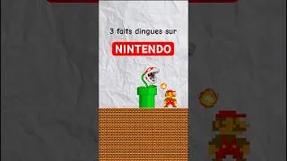 Miniature : 3 FAITS FOU SUR NINTENDO #nintendo #facts #funfact #storytelling #ps5 #jeuxvidéo #gaming #videogames