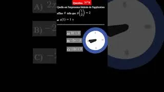 Miniature : 👉 QCM : Trouve l'expression de f(x), application affine #maths #quiz #education