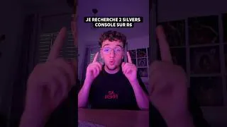 Miniature : JE RECHERCHE 2 SILVERS CONSOLE SUR R6 ⚠️