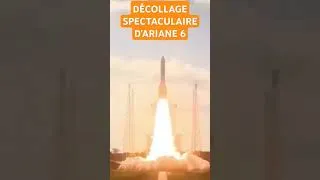 Miniature : Décollage spectaculaire du Vol inaugural d'Ariane 6 #ariane6 #astronomie #lancement #space #science