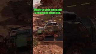Miniature : bug, c'est pas au point le vérin sur un pont dans Expeditions a mudrunner game