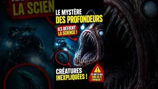 Miniature : Ces Créatures des Abysses Défient la Science… Tu n’es pas prêt 😱🌊 #shorts #abysses #ocean #mystere