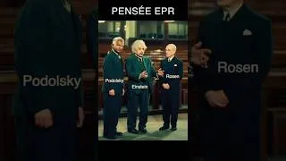 Miniature : Einstein et la pensée EPR #physique #scienceeducation #science