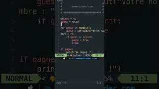 Miniature : Comprendre le langage Python :Le ELSE du for else en Python 🤯 #gaming #innovation #python #geek